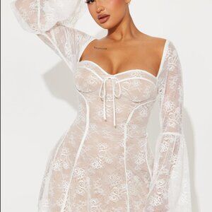 Lace Mini Dress - XL